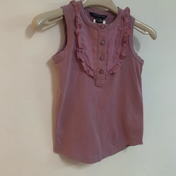 Little Marc Jacobs Cotton Frill Trim Tank - Picture 2 of 6